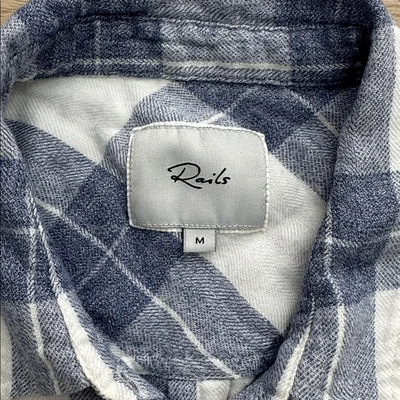 Rails - Hunter Plaid Flannel Button Down - Picture 7 of 14